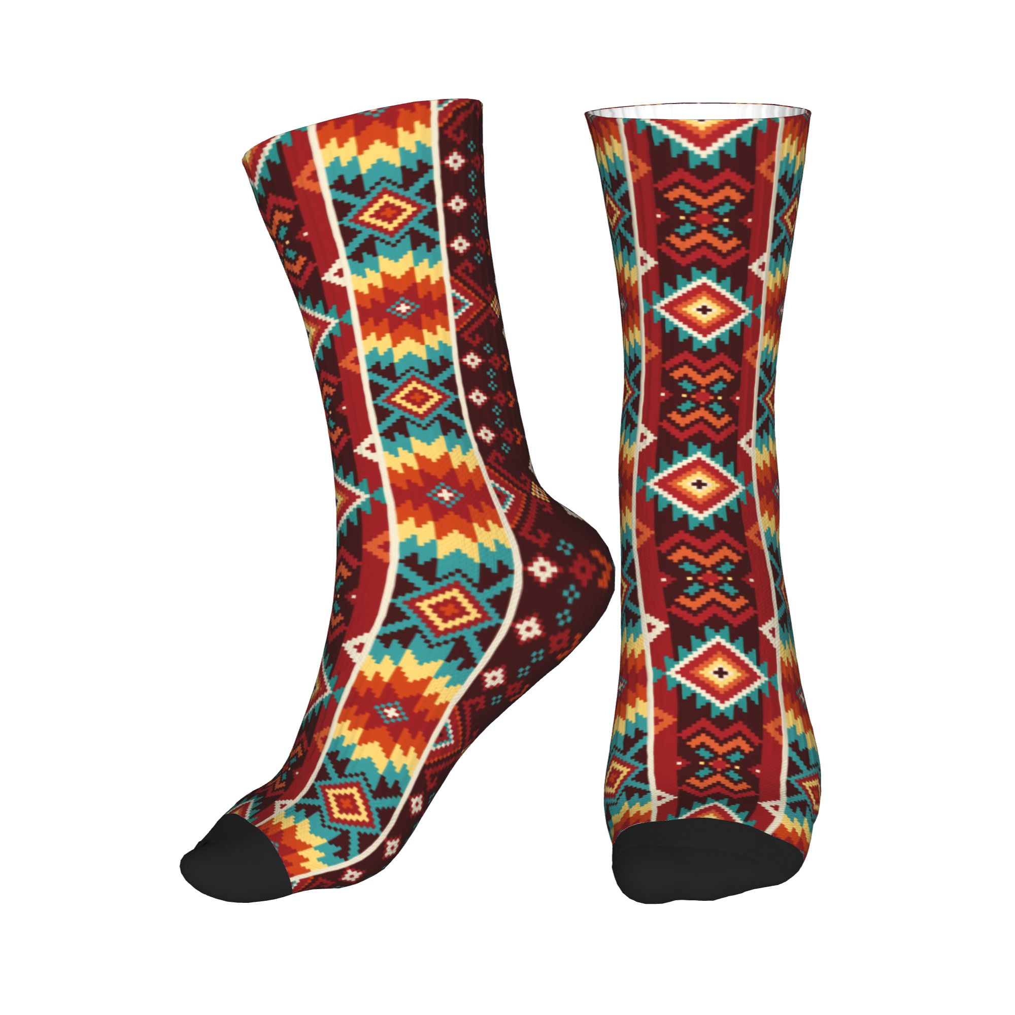 Men'S Ethnic & Formal Designer Wear Studio S - Funny Printed Aztec Geometric Native Southwest