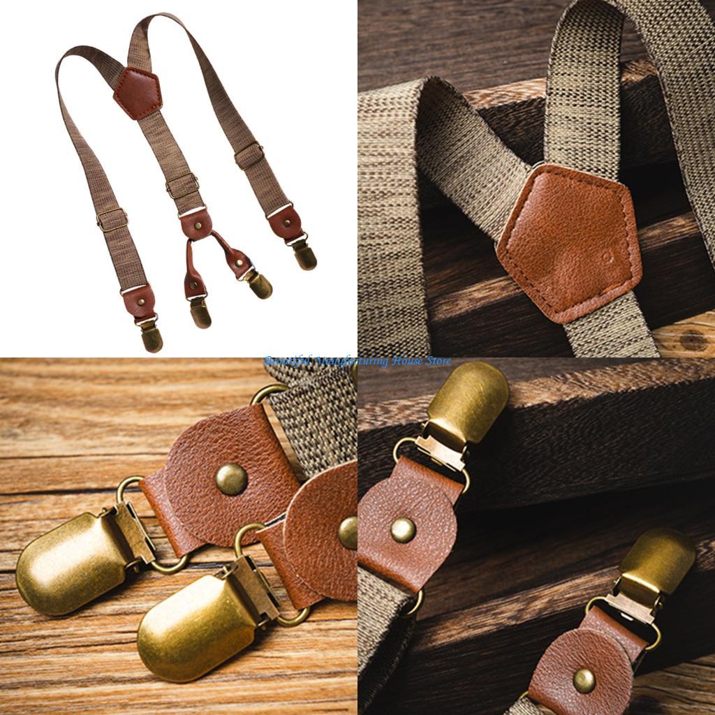 Suspender Clip Formal - E56A Children Suspenders Clip Nonslip Brace