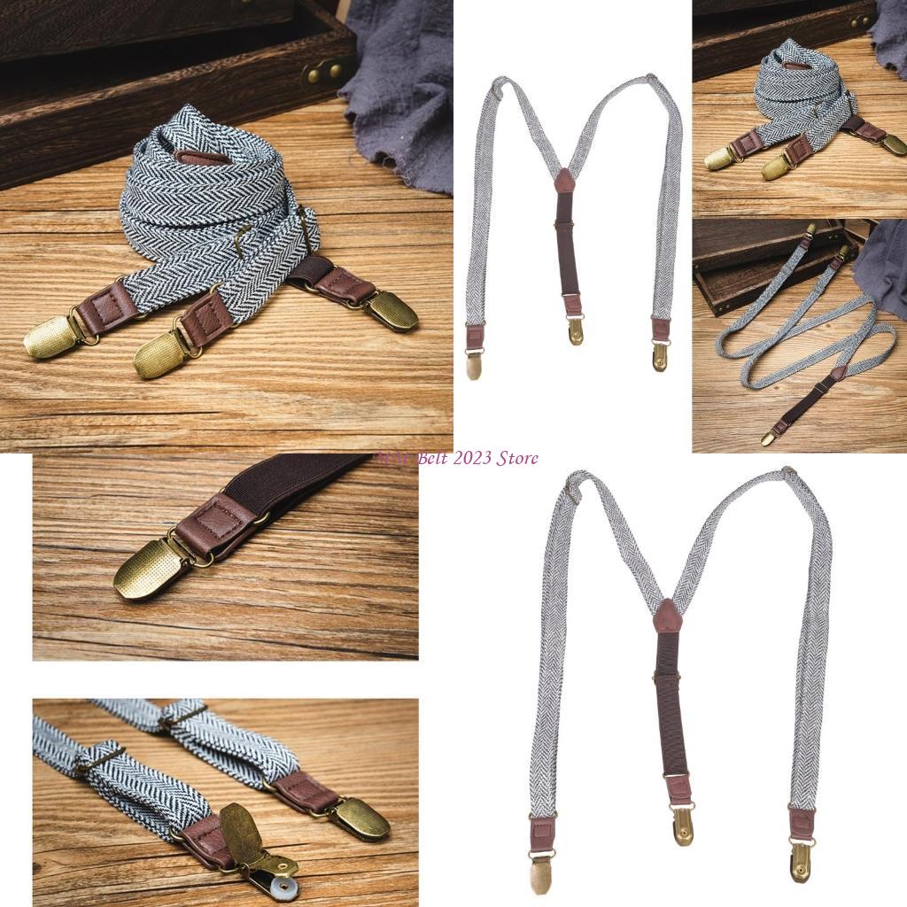 Suspender Clip Formal - 49ME Adult Suspenders with Metal 3