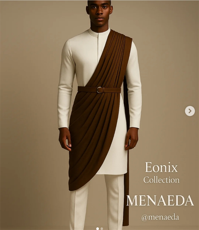 Arab Ivory Men Suits Pants Set - Arabic Formal Wear Men ulasan dan harga