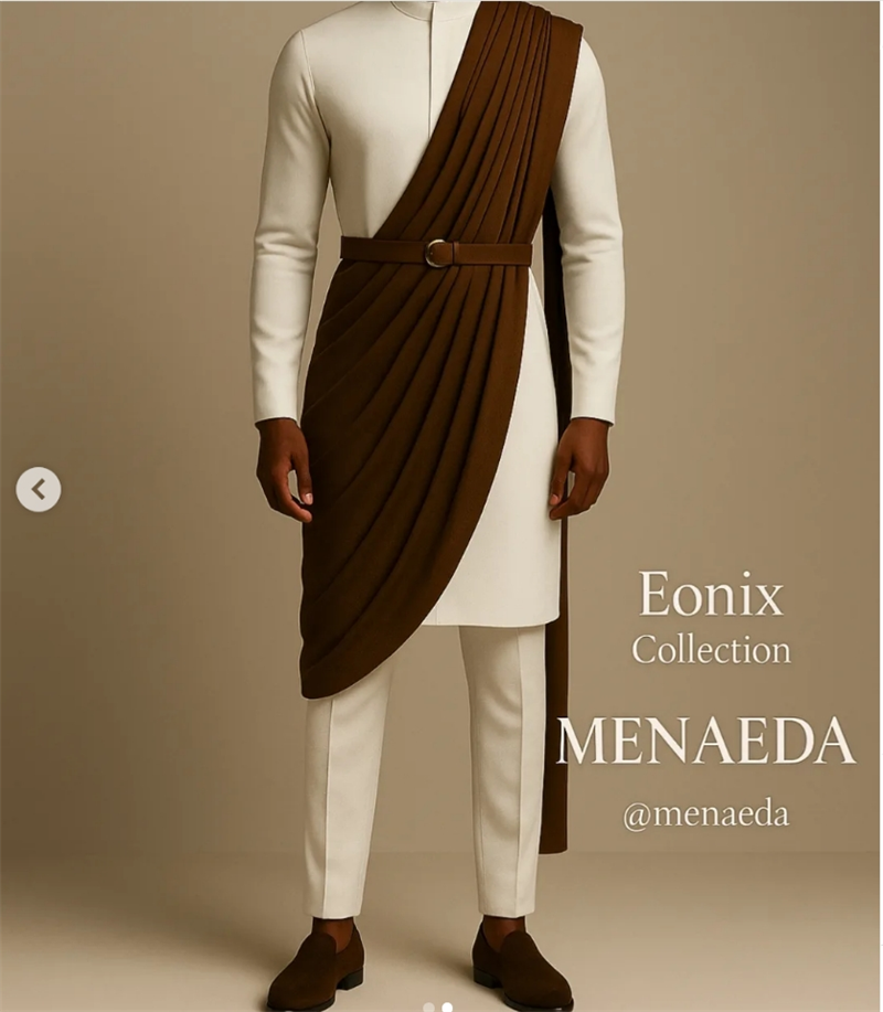 Arab Ivory Men Suits Pants Set - Arabic Formal Wear Men ulasan dan harga