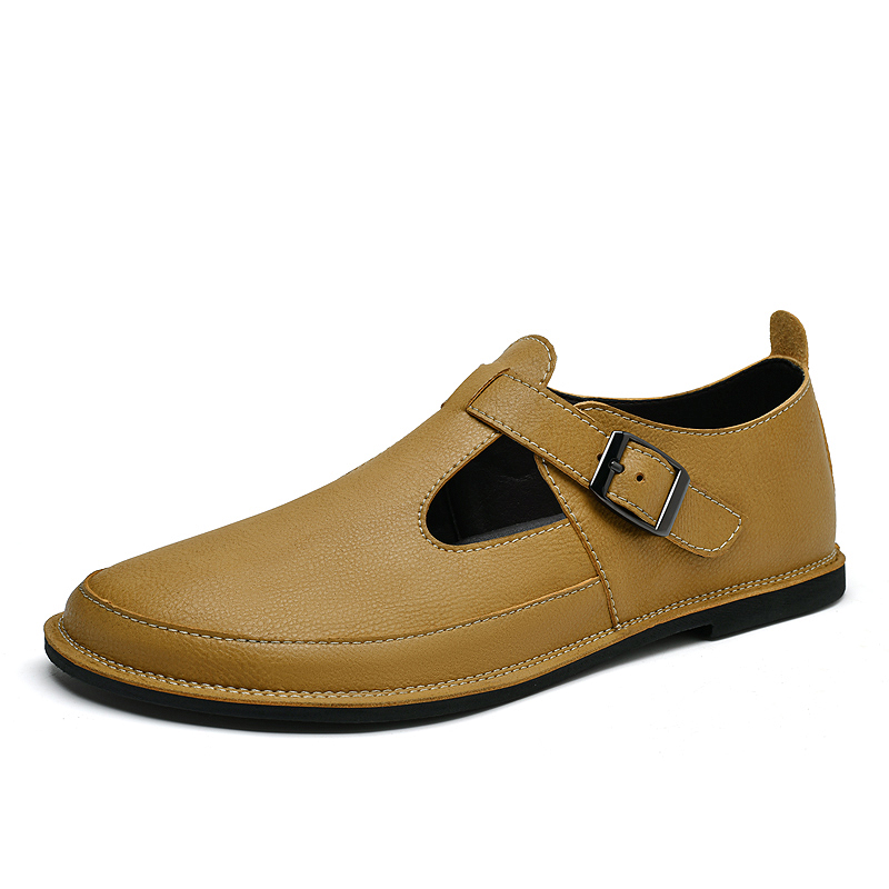 Male Handmade Casual Shoes Men - Men'S Formal Beach Wear ulasan dan harga