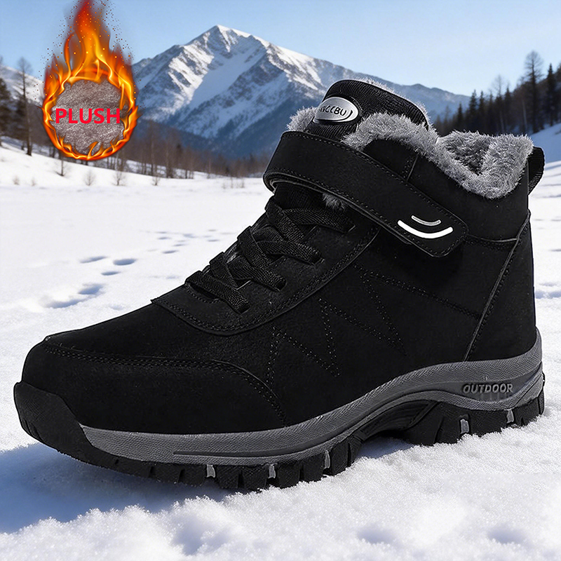 Winter Warm Men Boots With Fur - Men'S Ethnic & Formal Designer Wear Studio S ulasan dan harga