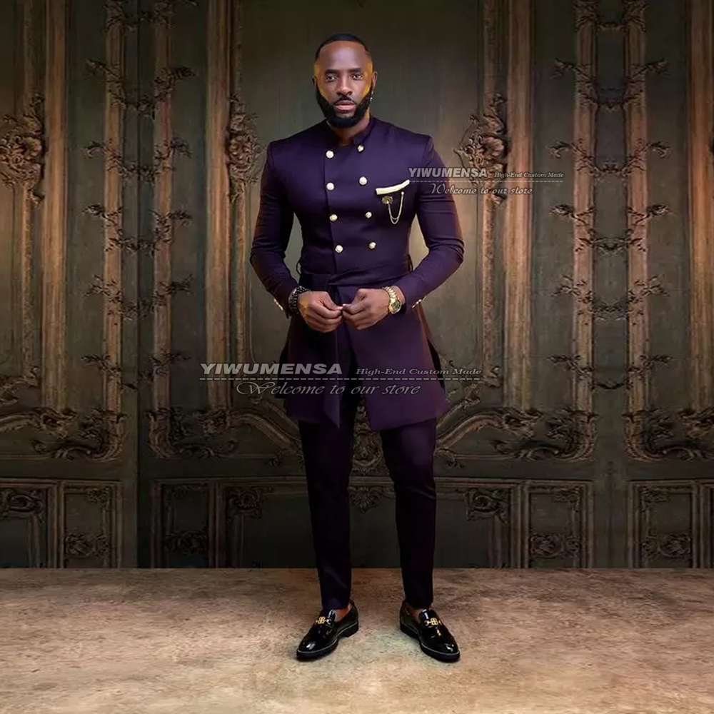 Arabic African Men Suits Slim  - Arabic Formal Wear Men ulasan dan harga