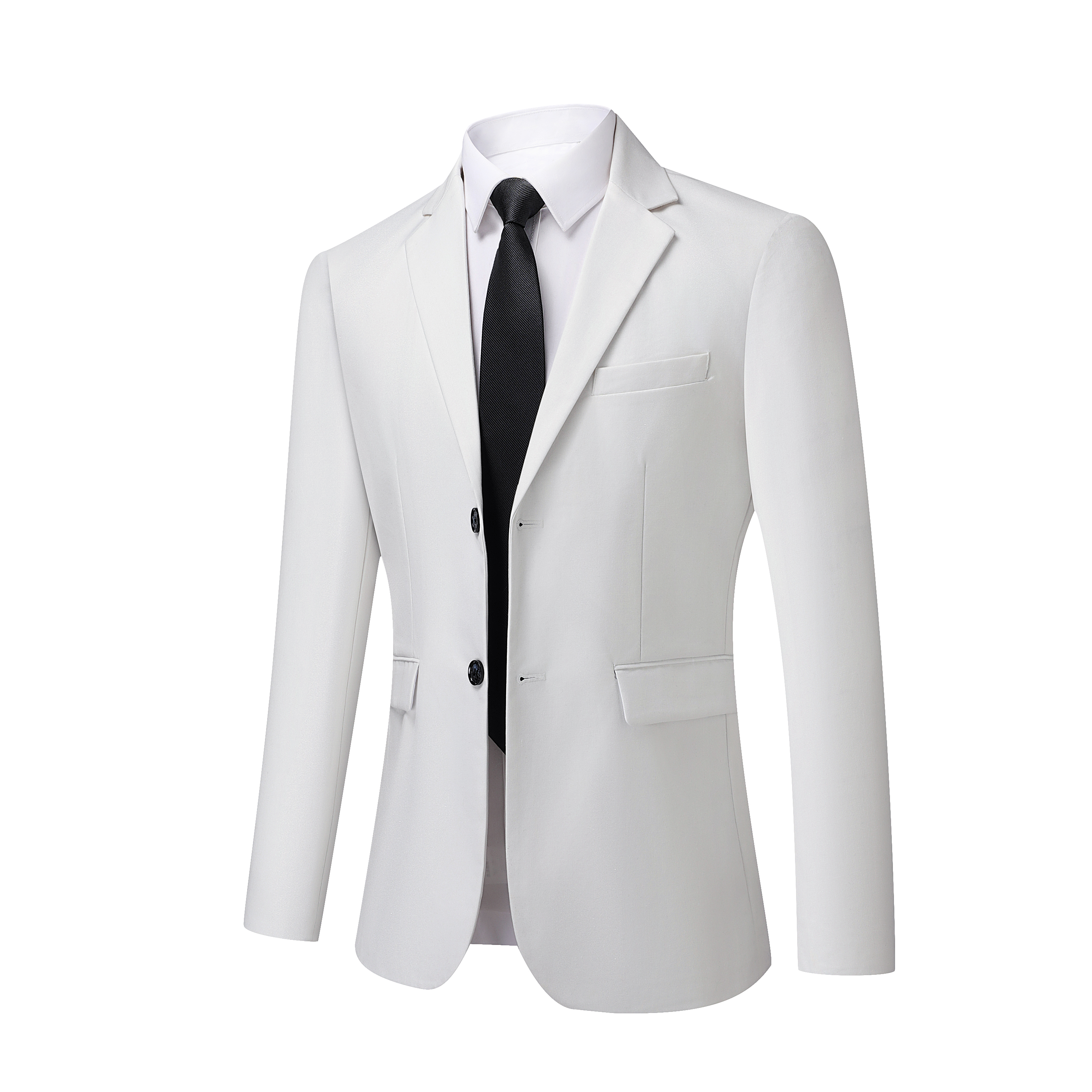 Men's White High-End Suit Two- - High End Men'S Formal Wear ulasan dan harga