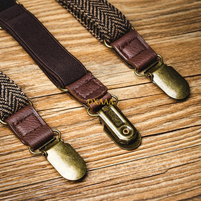 DXAA Men Elastic Suspenders 3  - Suspender Clip Formal ulasan dan harga