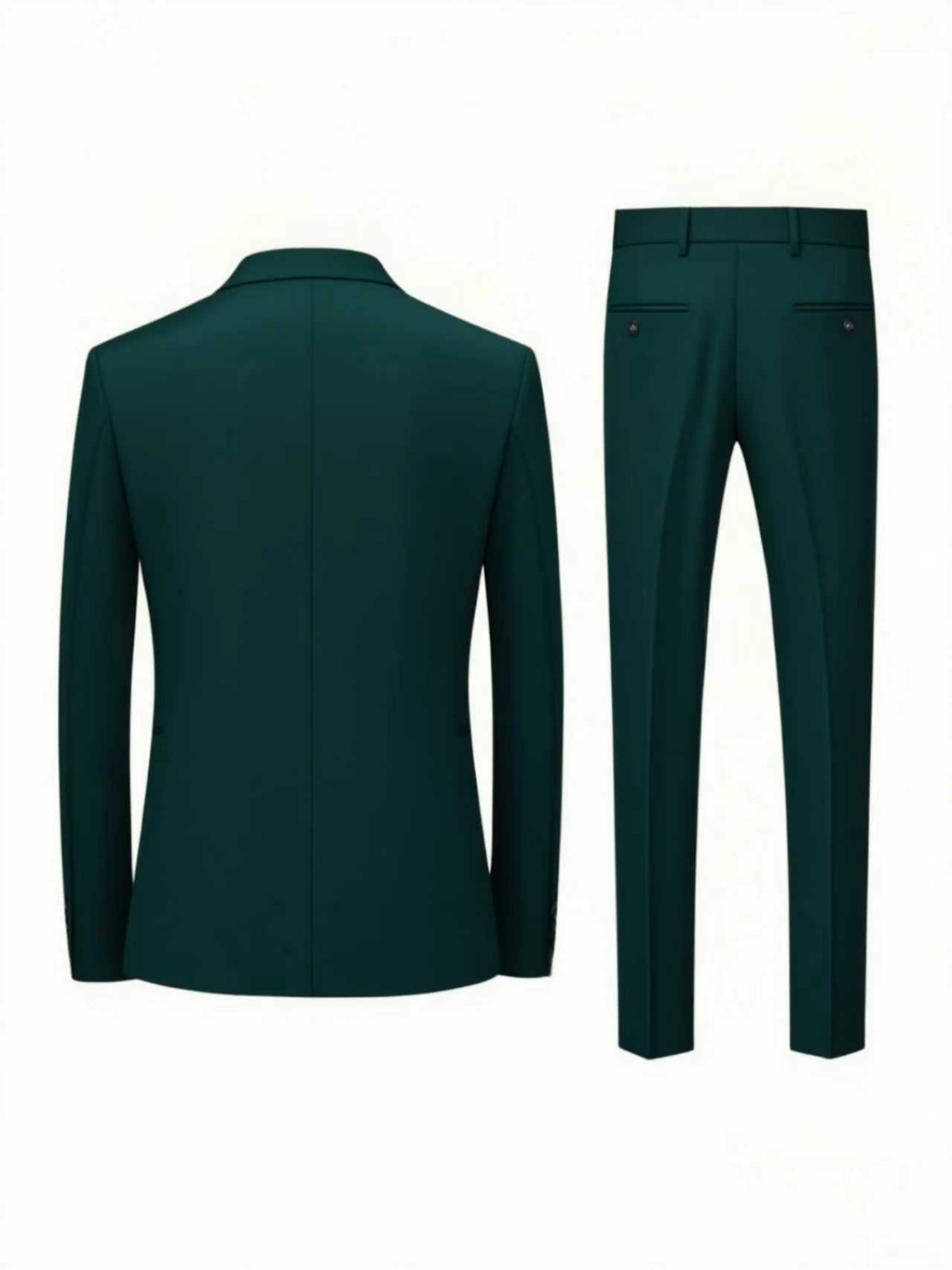 2pcs Men's All-Season Suit Set - Men'S Formal Dinner Wear ulasan dan harga