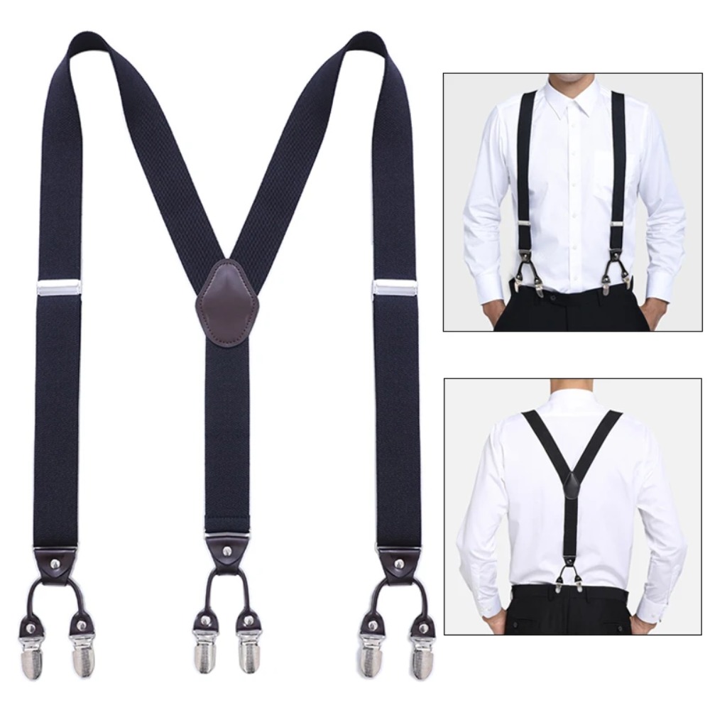 Vintage Suspenders for Men Wed - Suspender Clip Formal ulasan dan harga