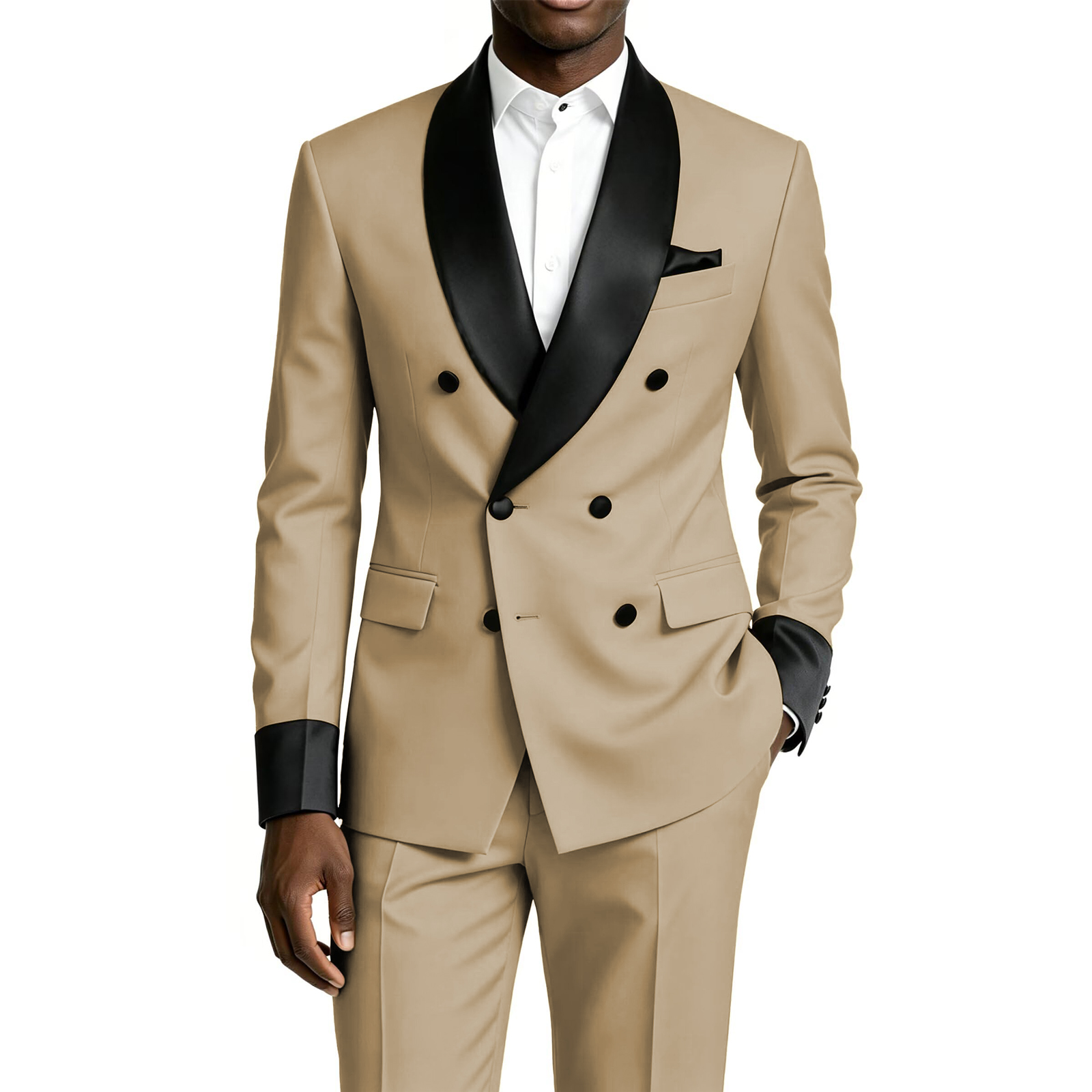 Men's Tuxedo Suit 2 Piece Douu - Men'S Formal Dinner Wear ulasan dan harga