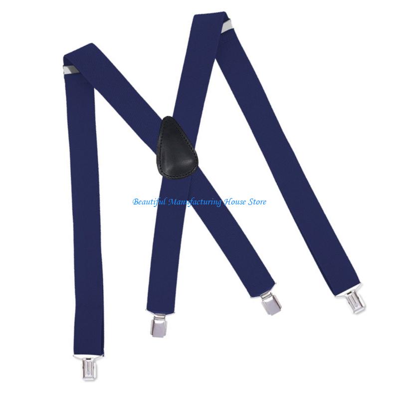 E56A Mens Dress Suspenders Adj - Suspender Clip Formal ulasan dan harga