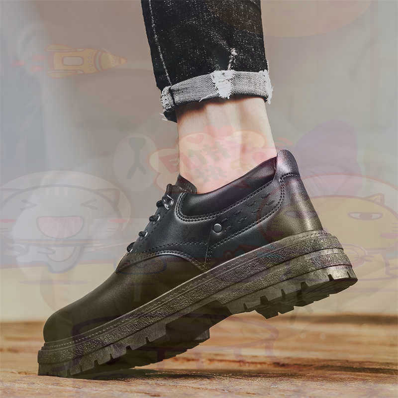Dark Natural Leather Fashion T - Large Men Formal Wear ulasan dan harga