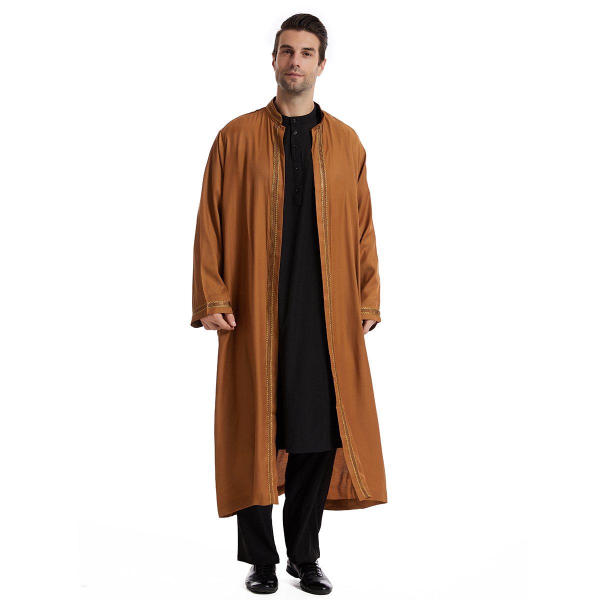 Thobe for Men Abaya Islamic Cl - Arabic Formal Wear Men ulasan dan harga