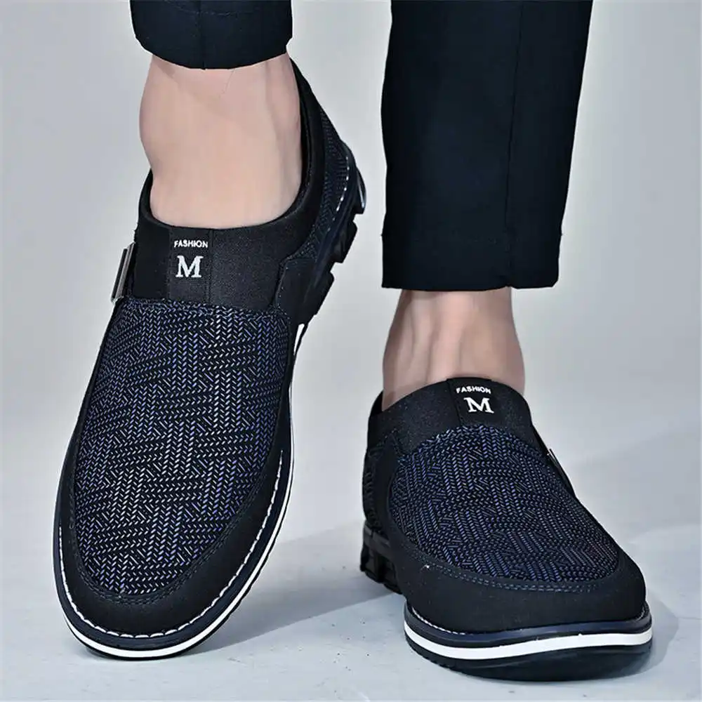 Dark Blue 44-45 Summer Shoes S - Khaki Formal Wear Men ulasan dan harga