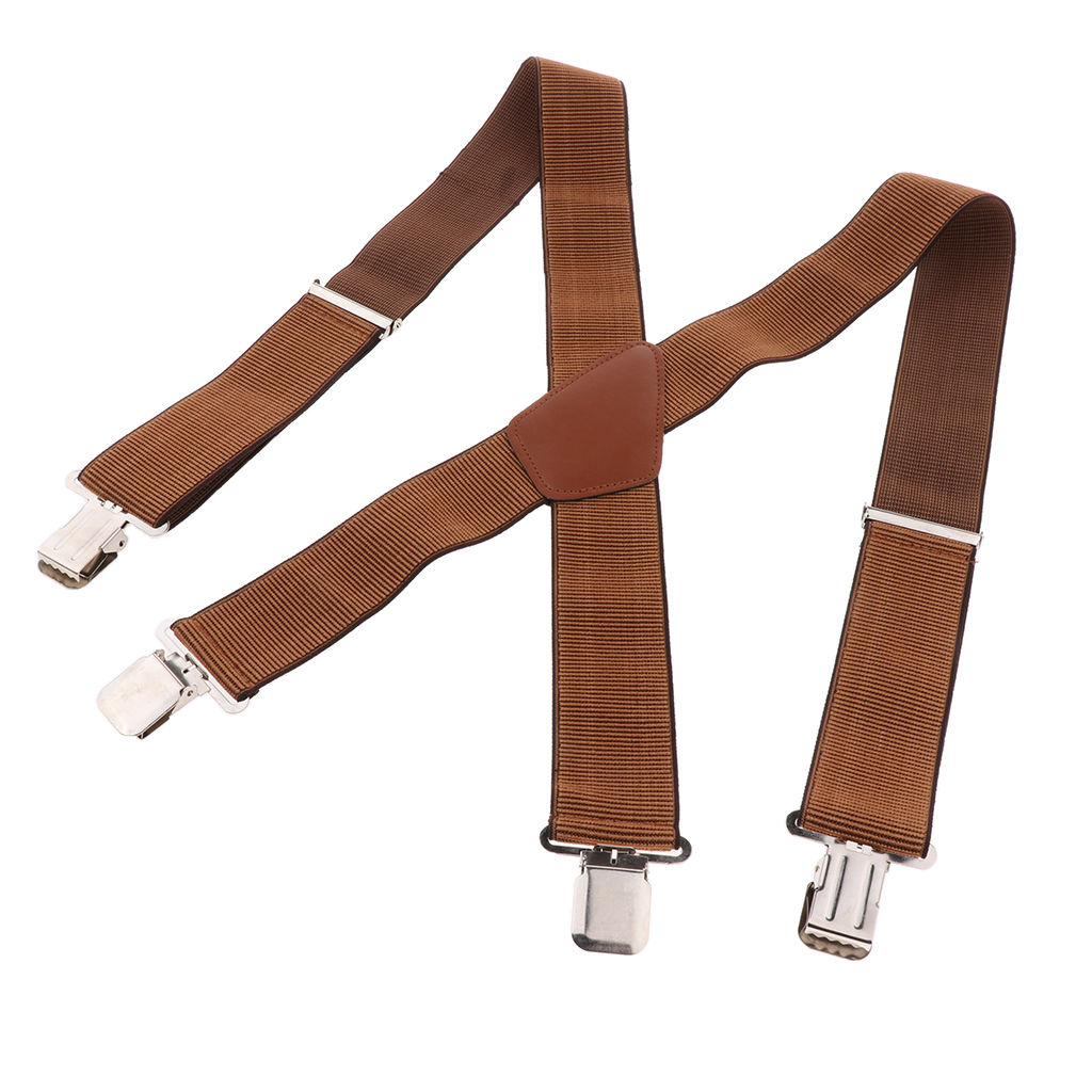 Adjustable Y-back Suspenders f - Suspender Clip Formal ulasan dan harga