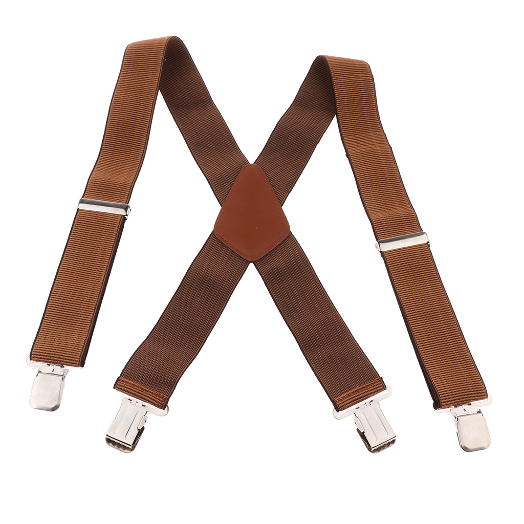 Adjustable Y-back Suspenders f - Suspender Clip Formal ulasan dan harga