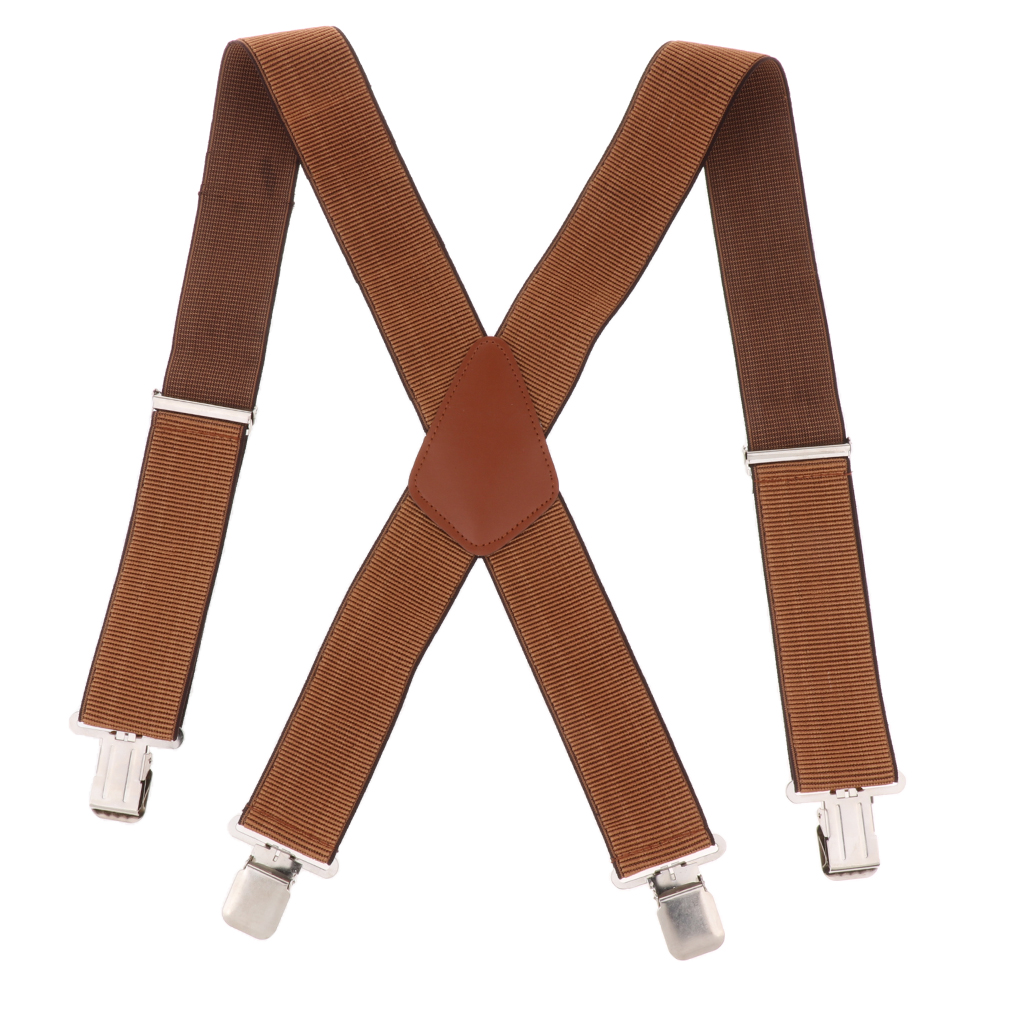 Adjustable Y-back Suspenders f - Suspender Clip Formal ulasan dan harga