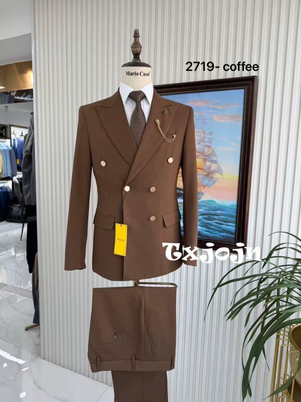 Premium Elegant Man Suits 2 Pi - Men'S Formal Wear For Engagement ulasan dan harga
