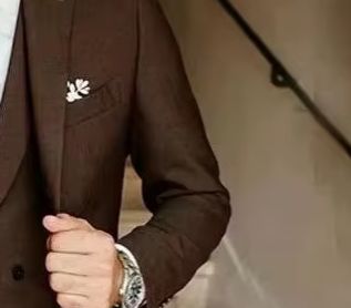 Men's Slim Fit Three-Piece Sui - High End Men'S Formal Wear ulasan dan harga