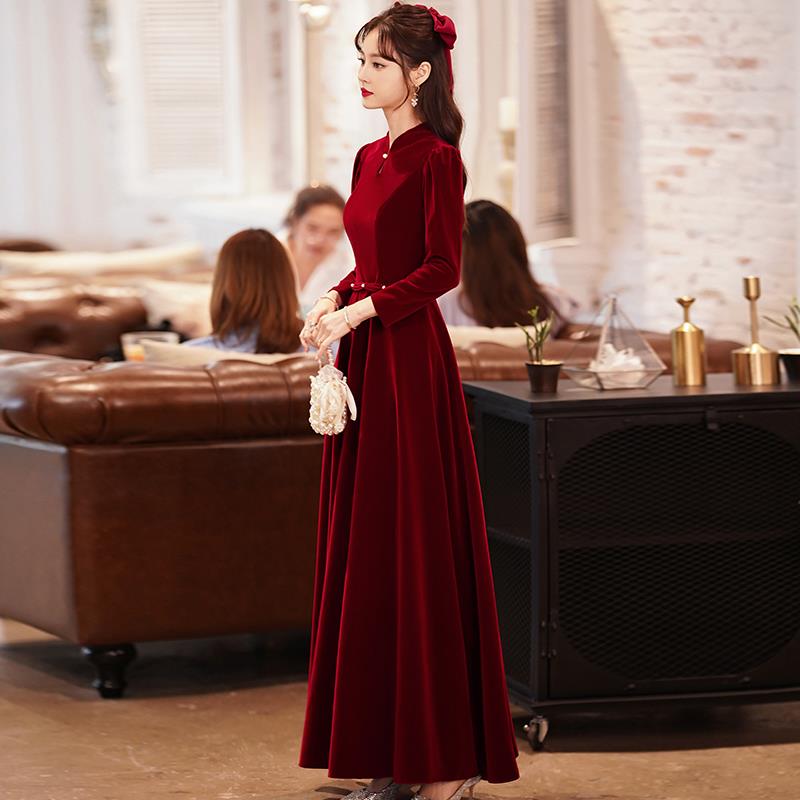 Ele Red Velvet Dr Wedding Dr E - Men'S Formal Wear For Engagement ulasan dan harga