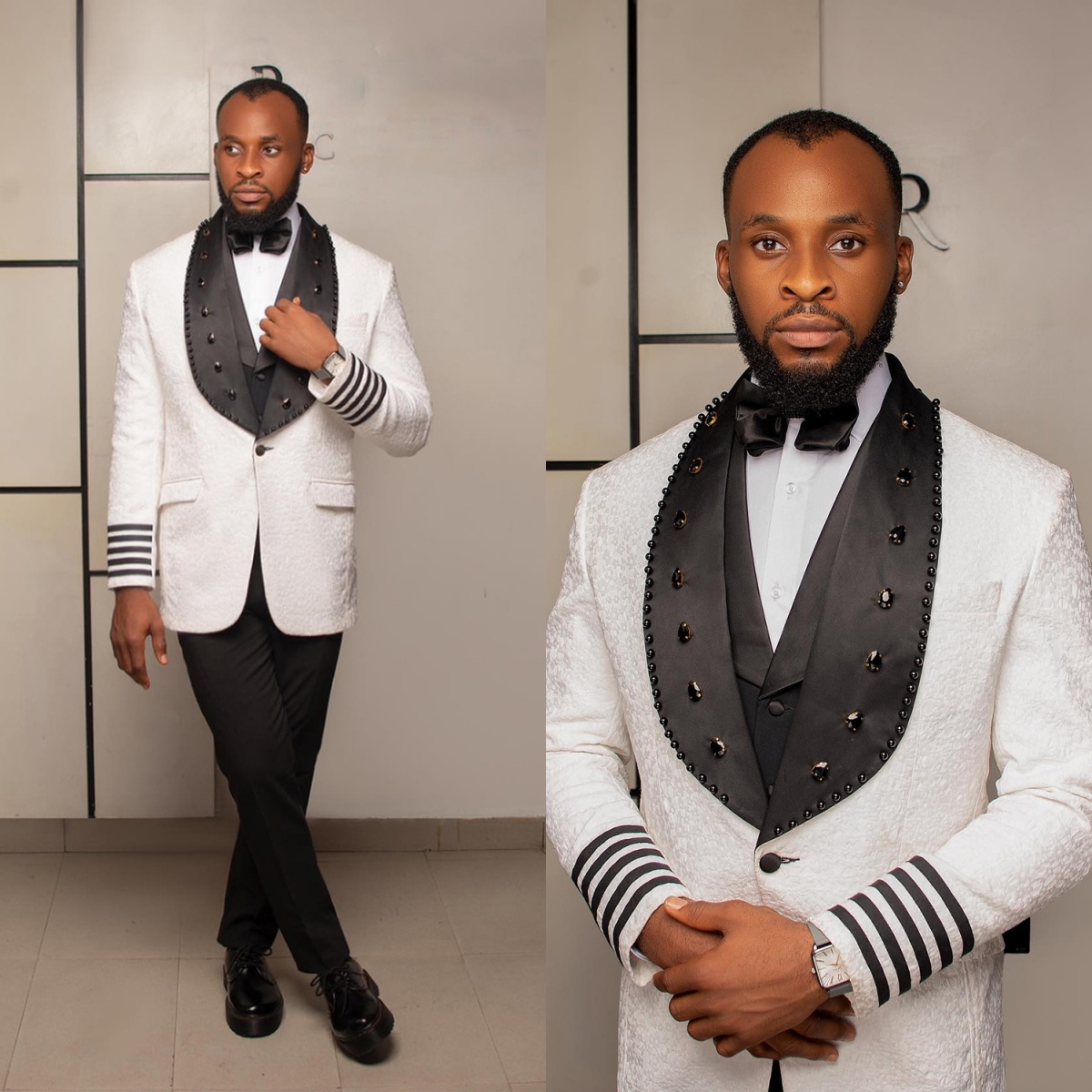 Customized Men Wedding Tuxedos - Men'S Formal Dinner Wear ulasan dan harga