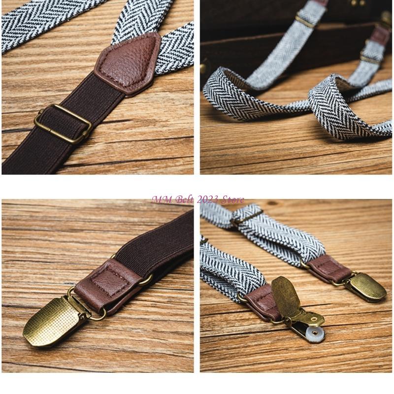 49ME Adult Suspenders with Met - Suspender Clip Formal ulasan dan harga