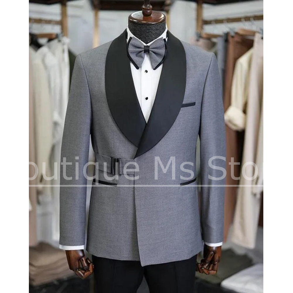 Chic Men Suit Fashion Shawl La - Men'S Formal Dinner Wear ulasan dan harga