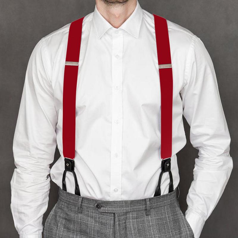 Adult Men Suspender Heavy Duty - Suspender Clip Formal ulasan dan harga