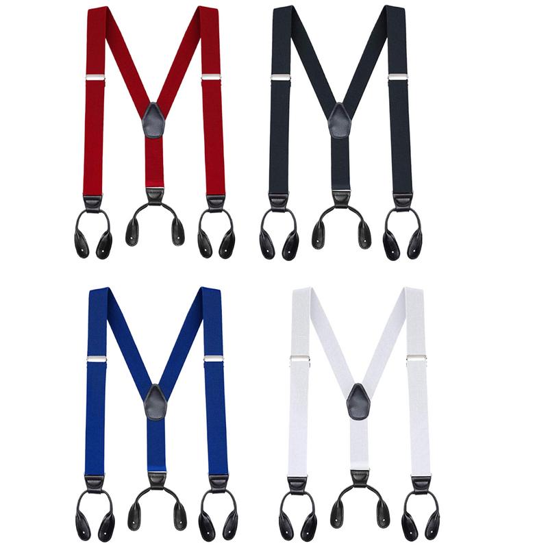 Adult Men Suspender Heavy Duty - Suspender Clip Formal ulasan dan harga