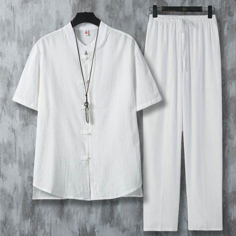 Men's Ethnic Style Linen Shirt - Men'S Ethnic & Formal Designer Wear Studio S ulasan dan harga