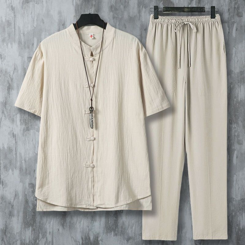Men's Ethnic Style Linen Shirt - Men'S Ethnic & Formal Designer Wear Studio S ulasan dan harga