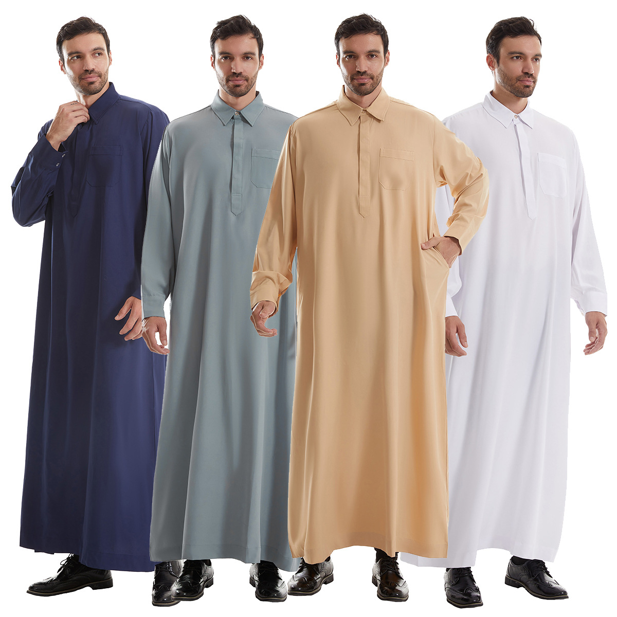 Men Jubba Thobe Mens Long Shir - Arabic Formal Wear Men ulasan dan harga