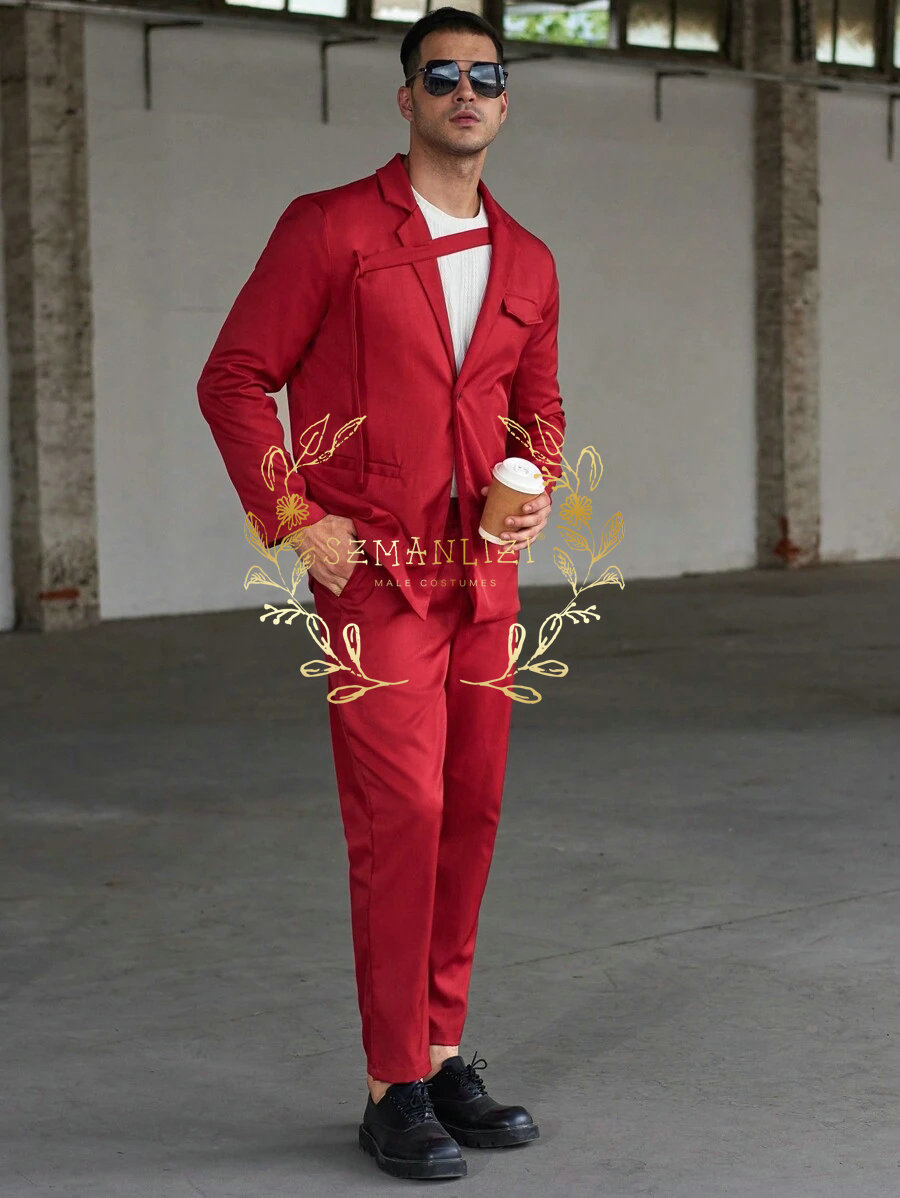 Fashionable Casual Men's Suits - Men'S Formal Dinner Wear ulasan dan harga