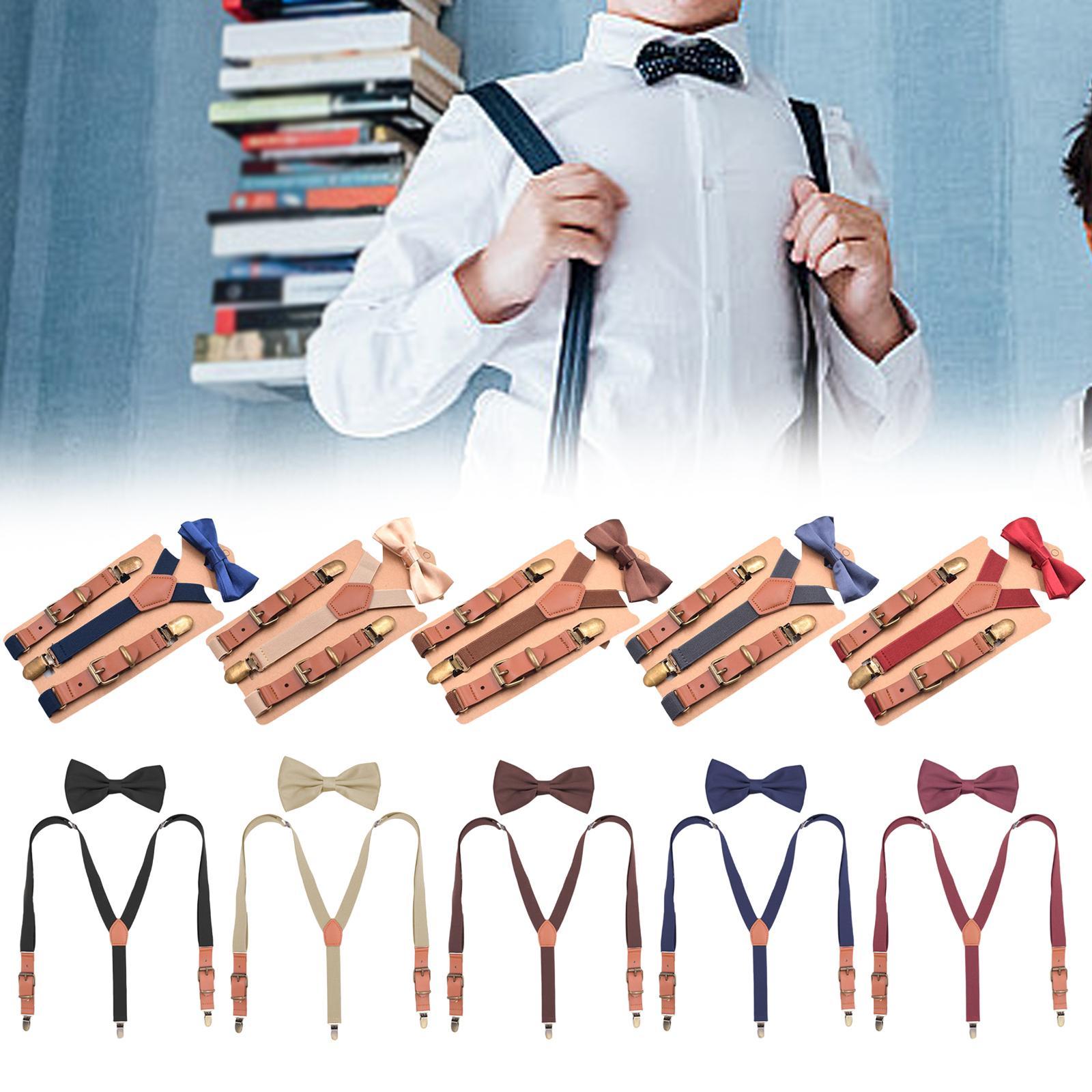 Kids Suspenders Adjustable 3 C - Suspender Clip Formal ulasan dan harga