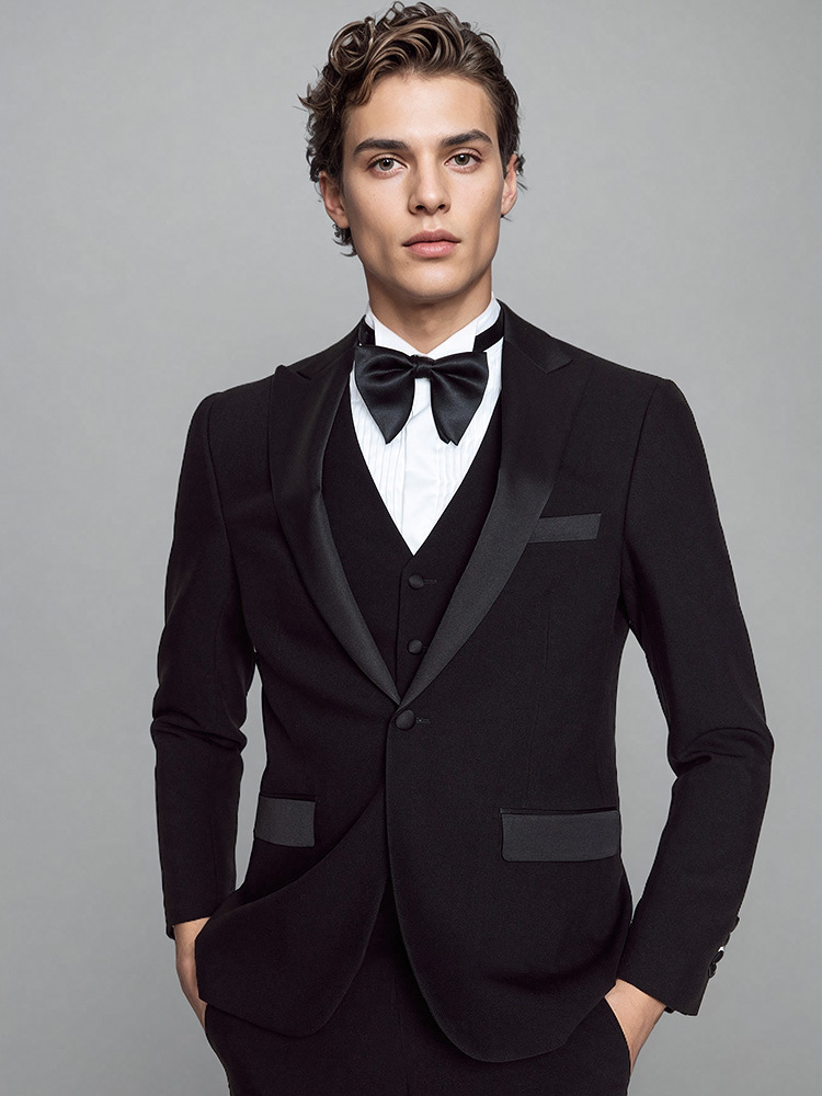 Mens Suits Set Luxury Black Fo - Men'S Formal Dinner Wear ulasan dan harga