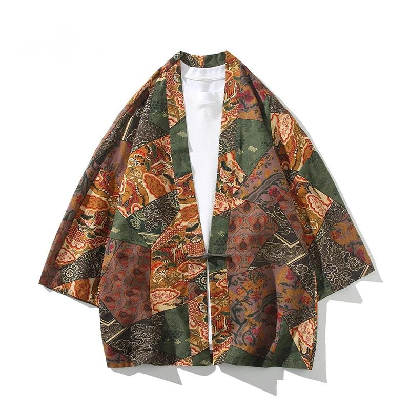 Ethnic Style Print Yukata Men  - Men'S Ethnic & Formal Designer Wear Studio S ulasan dan harga